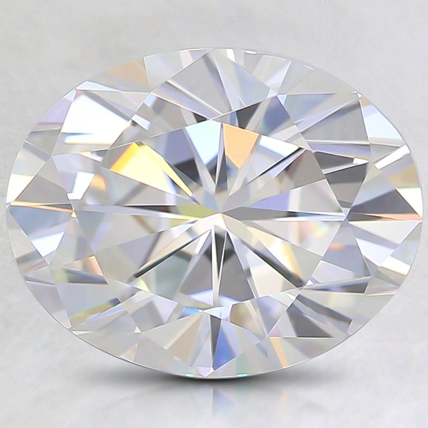 10.2x8.1mm Super Premium Oval Moissanite