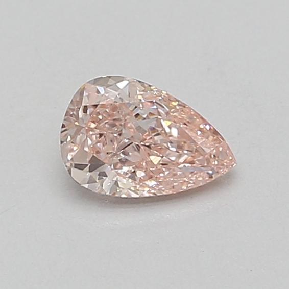 0.54 Ct. Fancy Intense Pink Pear Lab Grown Diamond