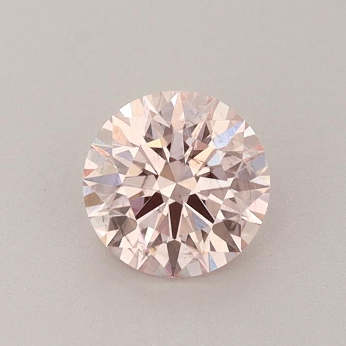 0.59 Ct. Fancy  Pink Round Lab Grown Diamond