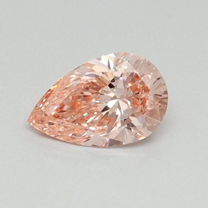 0.40 Ct. Fancy Vivid Pink Pear Lab Grown Diamond