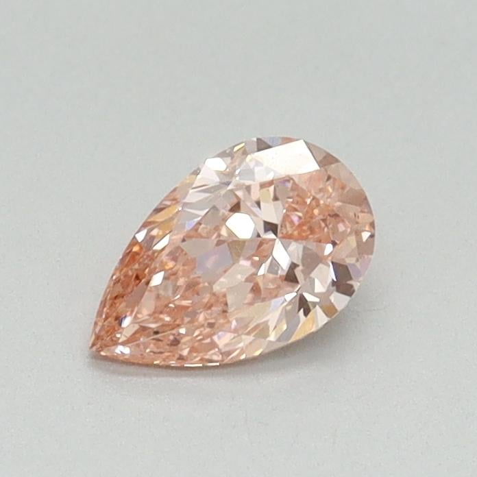 0.40 Ct. Fancy Vivid Pink Pear Lab Grown Diamond
