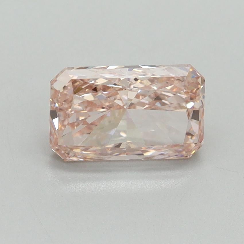 1.55 Ct. Fancy Intense Pink Radiant Lab Grown Diamond