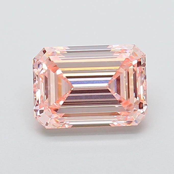 2.09 Ct. Fancy Intense Pink Emerald Lab Grown Diamond