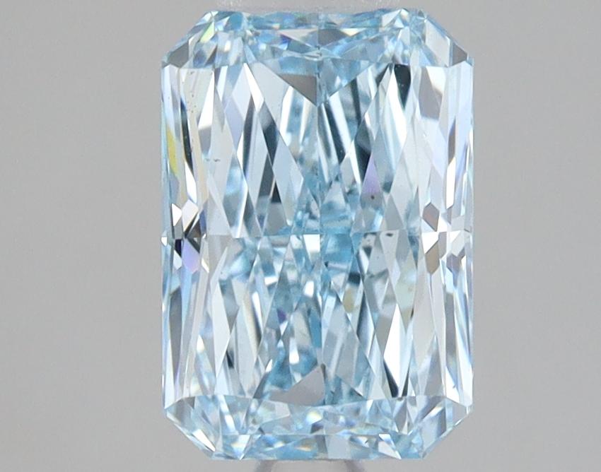 2.03 Ct. Fancy Intense Blue Radiant Lab Grown Diamond