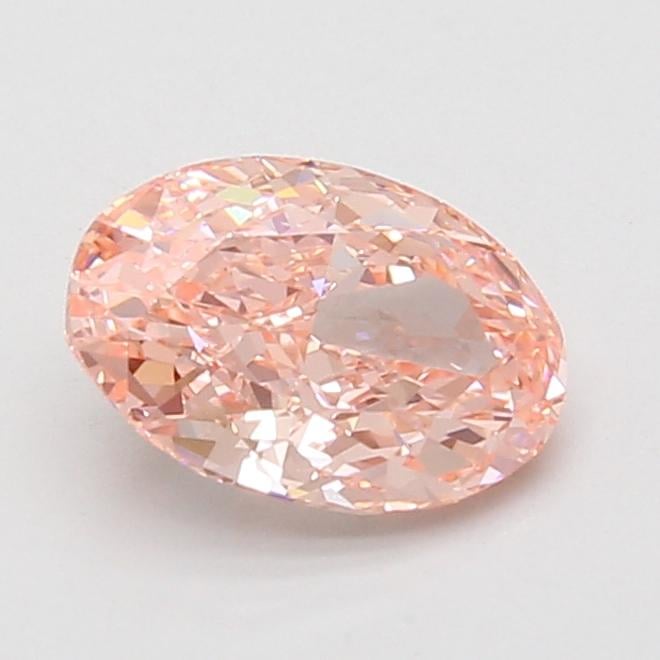 1.59 Ct. Fancy Vivid Pink Oval Lab Grown Diamond