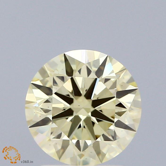 2.01 Ct. Fancy Light Yellow Round Lab Grown Diamond
