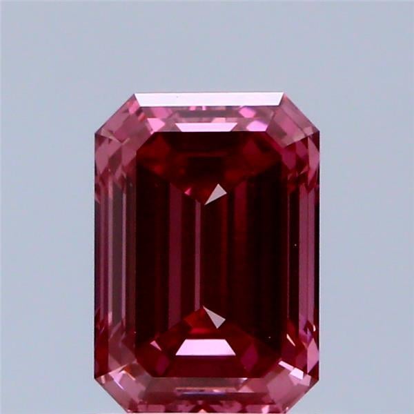 1.07 Ct. Fancy Vivid  Pink Emerald Lab Grown Diamond