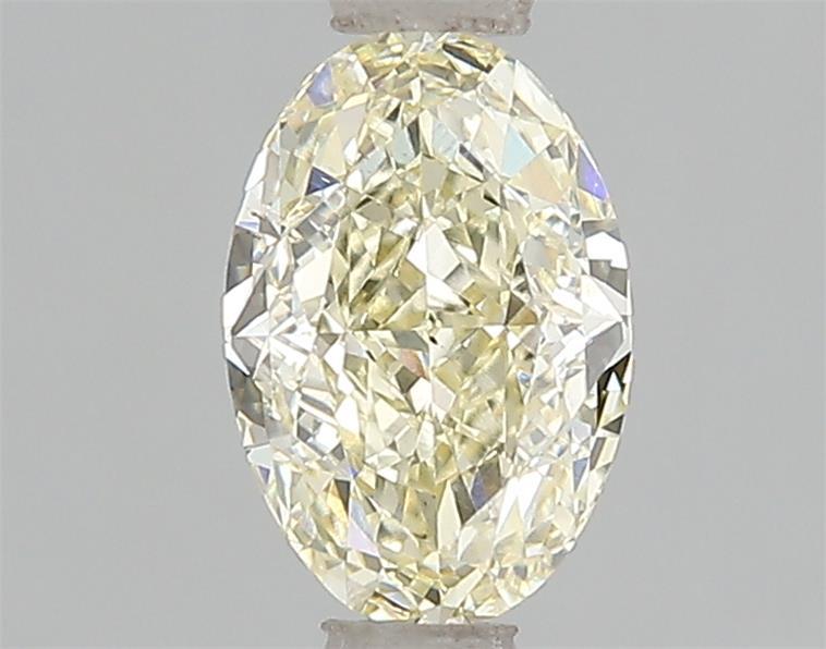 1.09 Ct. Fancy Yellow Oval Lab Grown Diamond