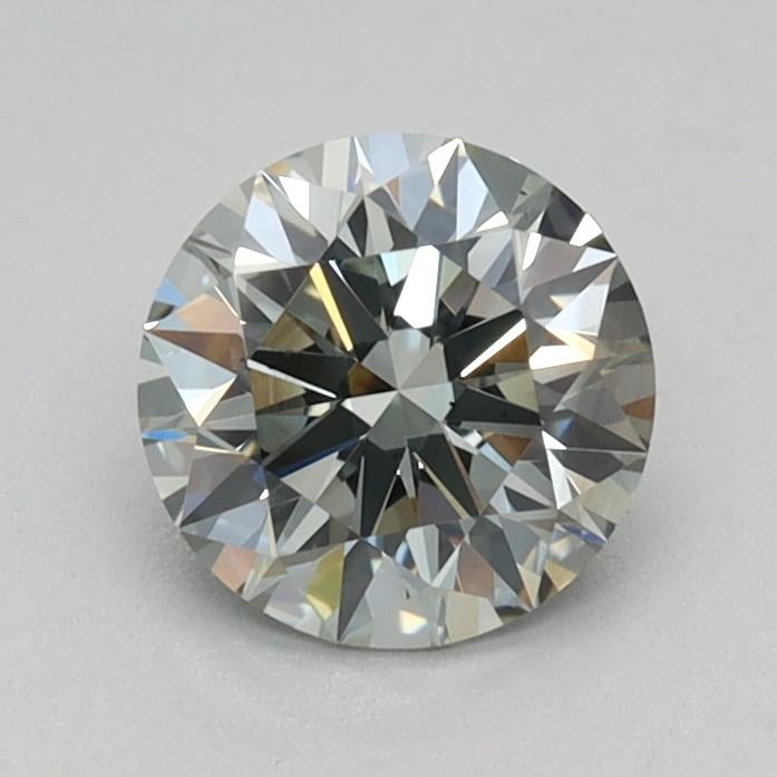 0.62 Ct. Fancy Light Green Round Lab Grown Diamond