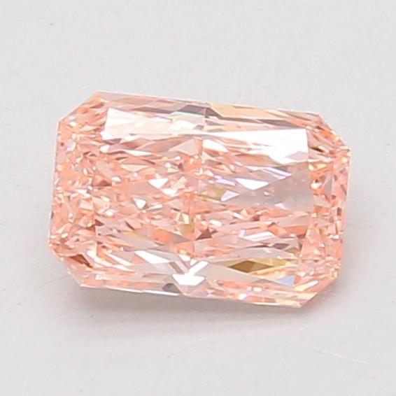 1.09 Ct. Fancy Vivid Pink Radiant Lab Grown Diamond