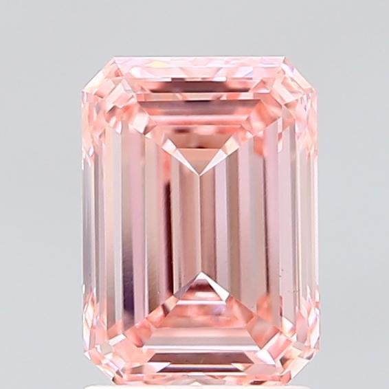 2.00 Ct. Fancy Intense Pink Emerald Lab Grown Diamond