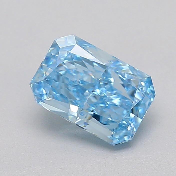 1.02 Ct. Fancy Vivid  Blue Radiant Lab Grown Diamond