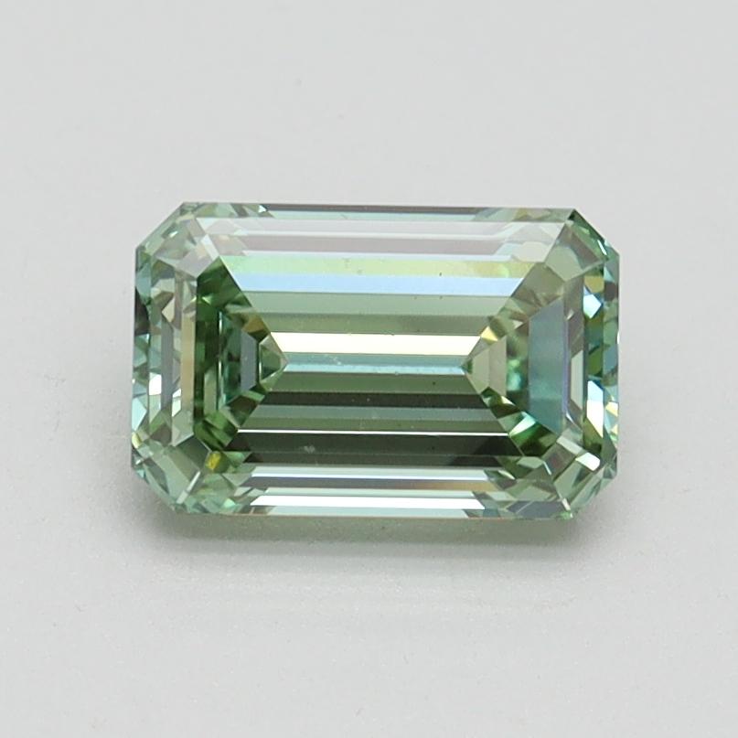 1.06 Ct. Fancy Intense Green Emerald Lab Grown Diamond