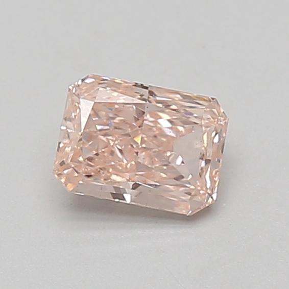 0.58 Ct. Fancy Intense Pink Radiant Lab Grown Diamond