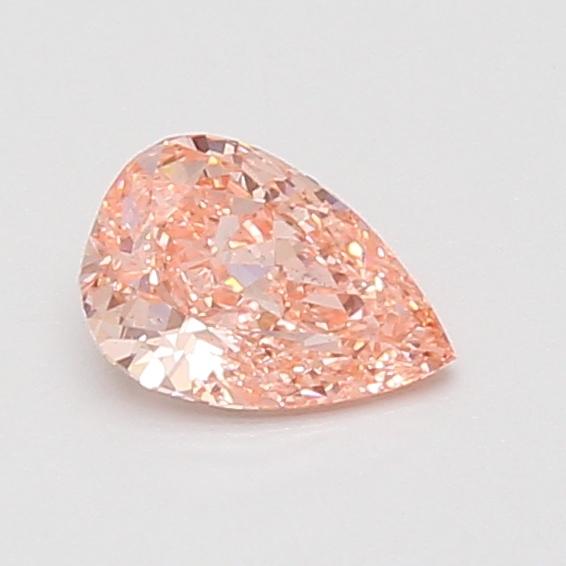 0.55 Ct. Fancy Vivid Pink Pear Lab Grown Diamond