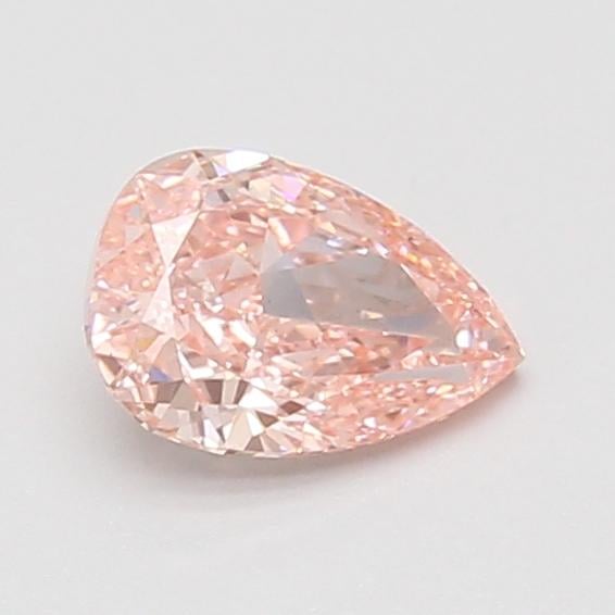 0.73 Ct. Fancy Vivid Pink Pear Lab Grown Diamond