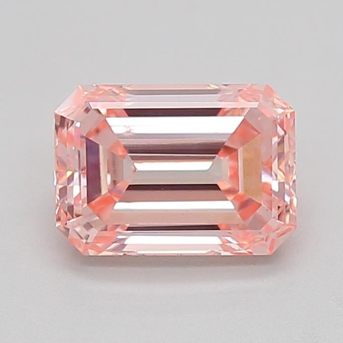 1.05 Ct. Fancy Vivid  Pink Emerald Lab Grown Diamond