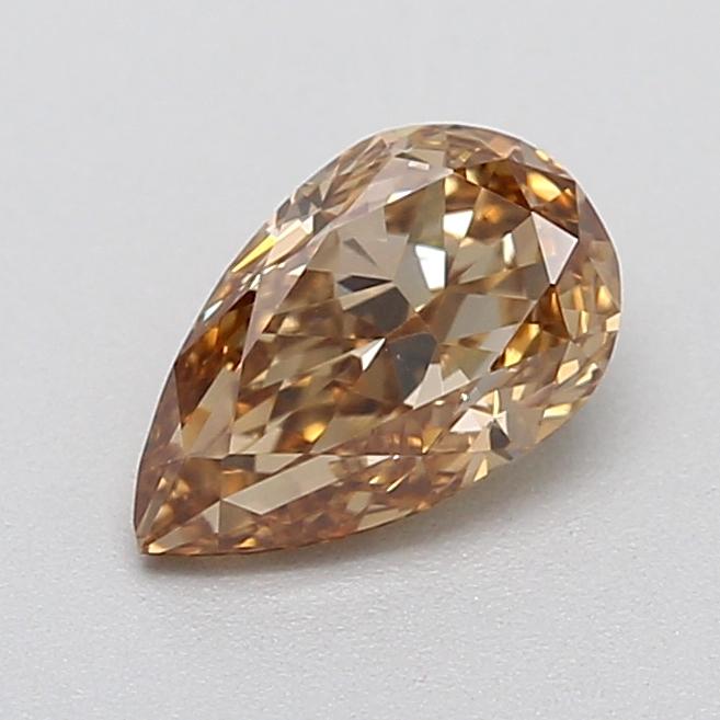 0.43 Ct. Fancy Light  Brown Pear Lab Grown Diamond