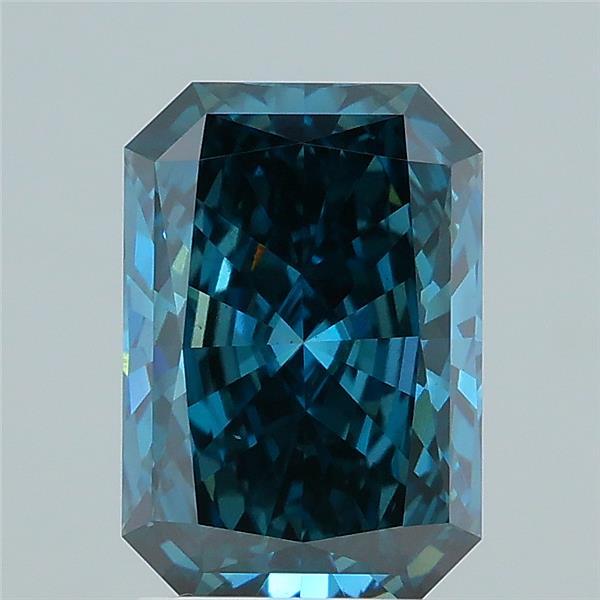 1.82 Ct. Fancy Deep Blue Radiant Lab Grown Diamond
