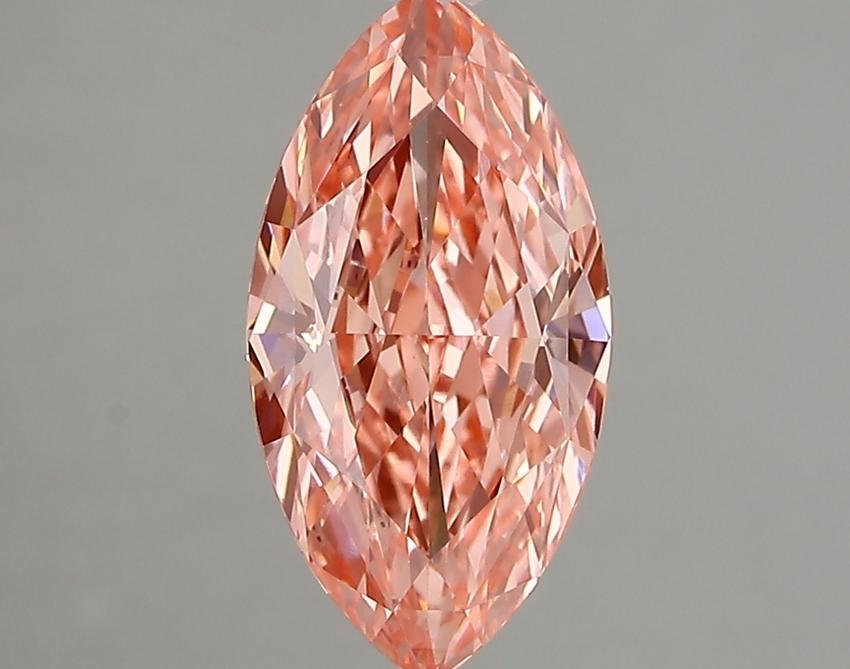 2.08 Ct. Fancy Pink Marquise Lab Grown Diamond