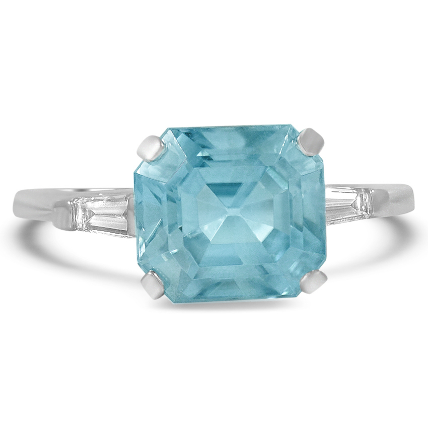 Retro Zircon Cocktail Ring