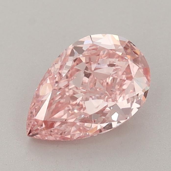 1.03 Ct. Fancy Vivid  Pink Pear Lab Grown Diamond