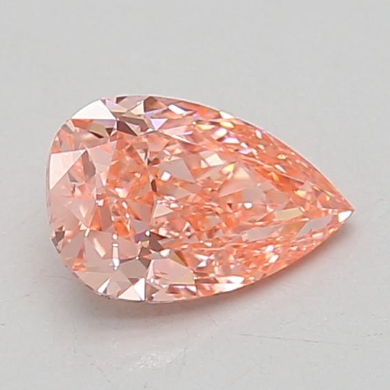 1.01 Ct. Fancy Vivid Pink Pear Lab Grown Diamond