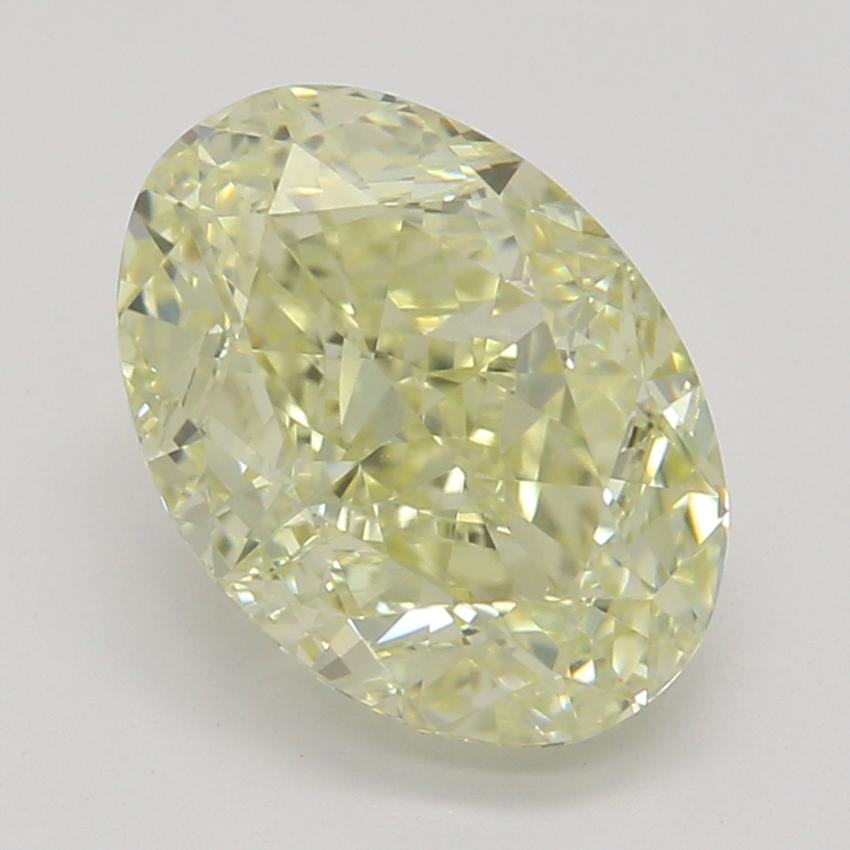 1.70 Ct. Fancy Light Yellow Oval Diamond