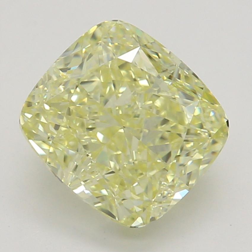 1.12 Ct. Fancy Yellow Cushion Diamond