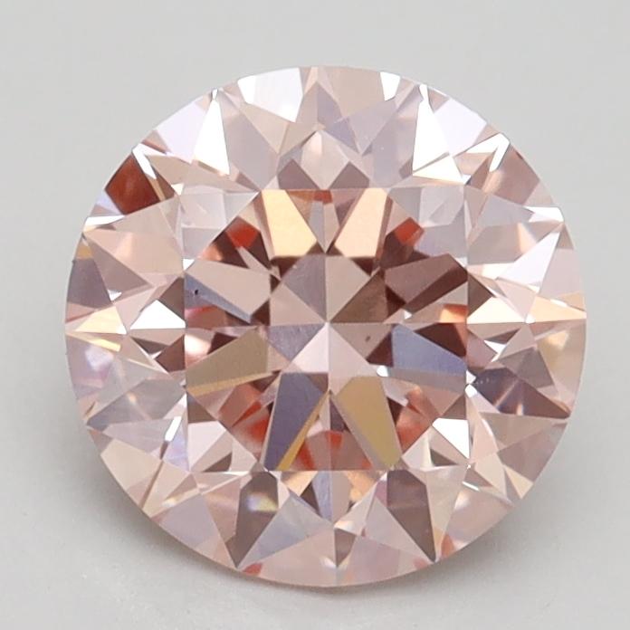 1.80 Ct. Fancy Pink Round Lab Grown Diamond