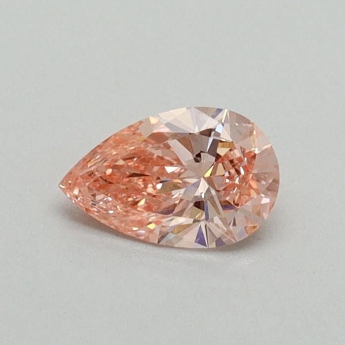 0.31 Ct. Fancy Vivid Pink Pear Lab Grown Diamond