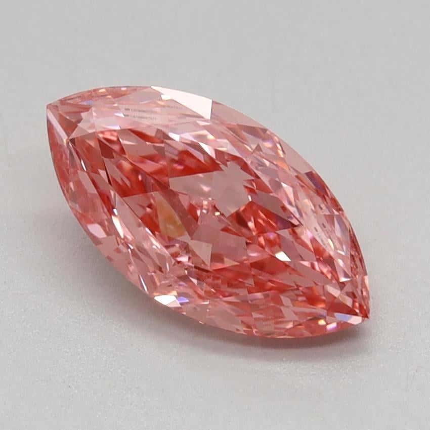 1.01 Ct. Fancy Vivid Pink Marquise Lab Grown Diamond