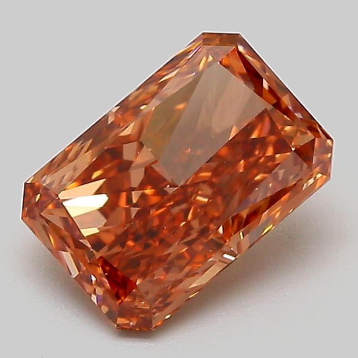 1.58 Ct. Fancy  Brown Radiant Lab Grown Diamond