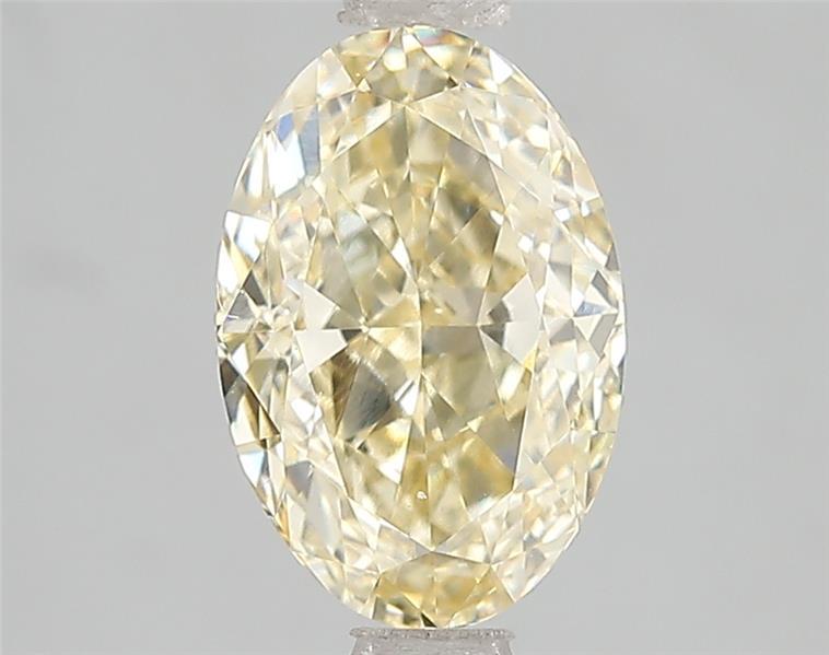 2.07 Ct. Fancy Intense Yellow Oval Lab Grown Diamond