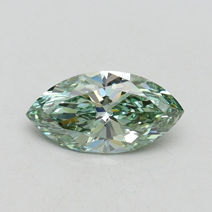 0.54 Ct. Fancy Intense Green Marquise Lab Grown Diamond