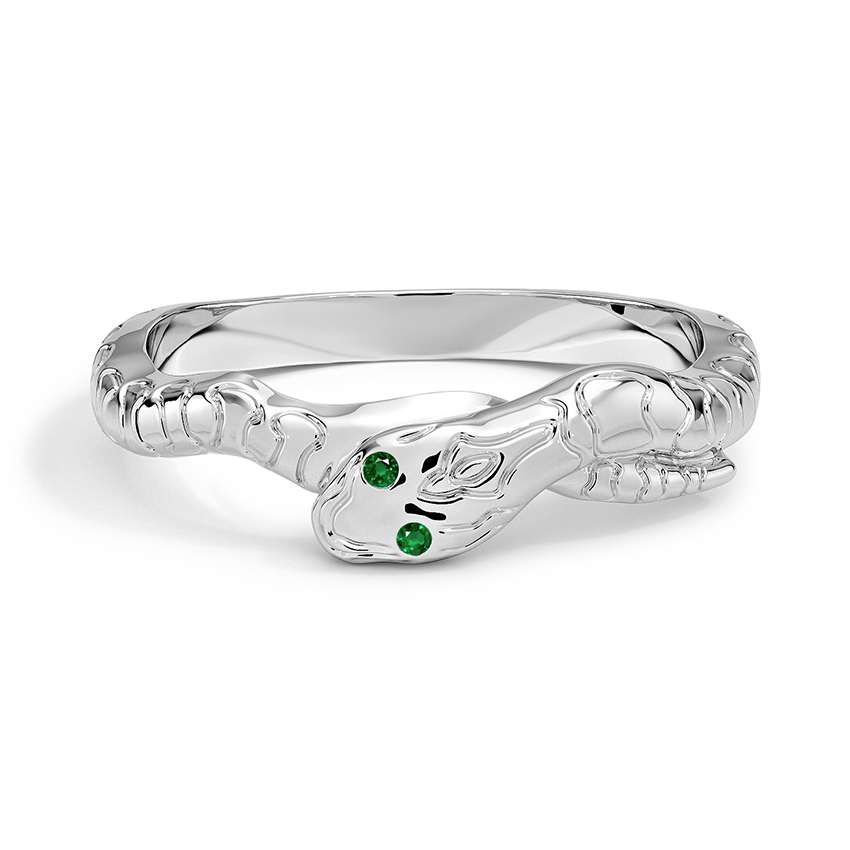 Custom Textural Snake Ring
