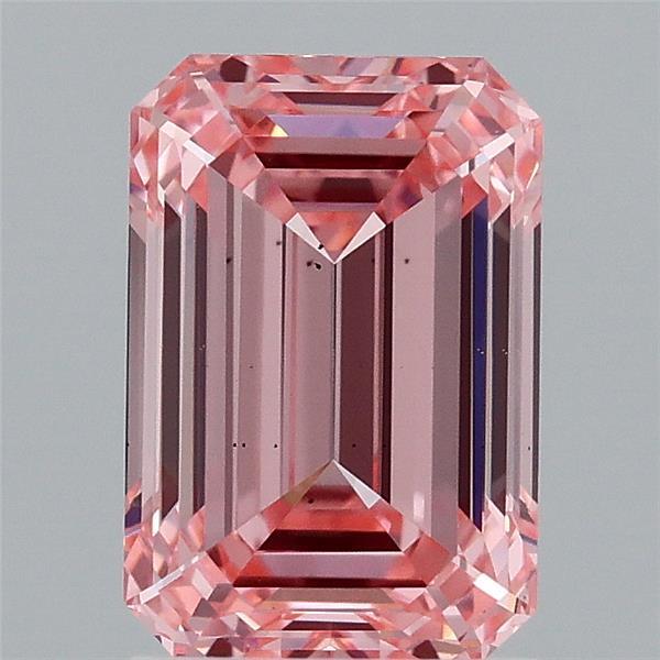 2.00 Ct. Fancy Vivid Pink Emerald Lab Grown Diamond