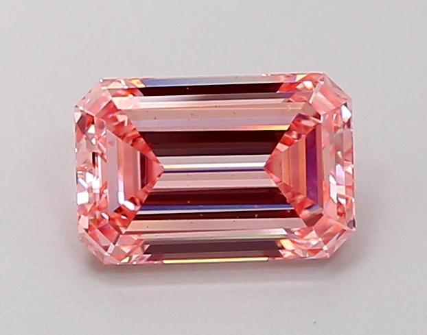 0.98 Ct. Fancy Intense Pink Emerald Lab Grown Diamond