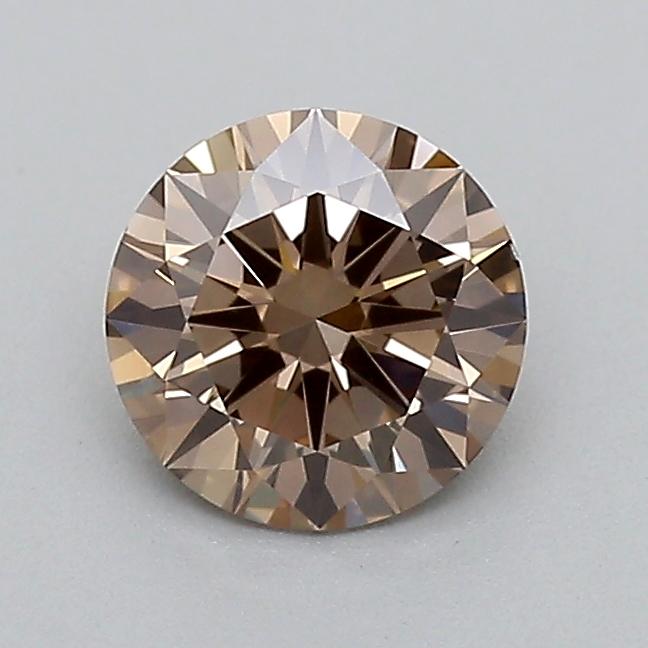 0.40 Ct. Fancy Light  Brown Round Lab Grown Diamond