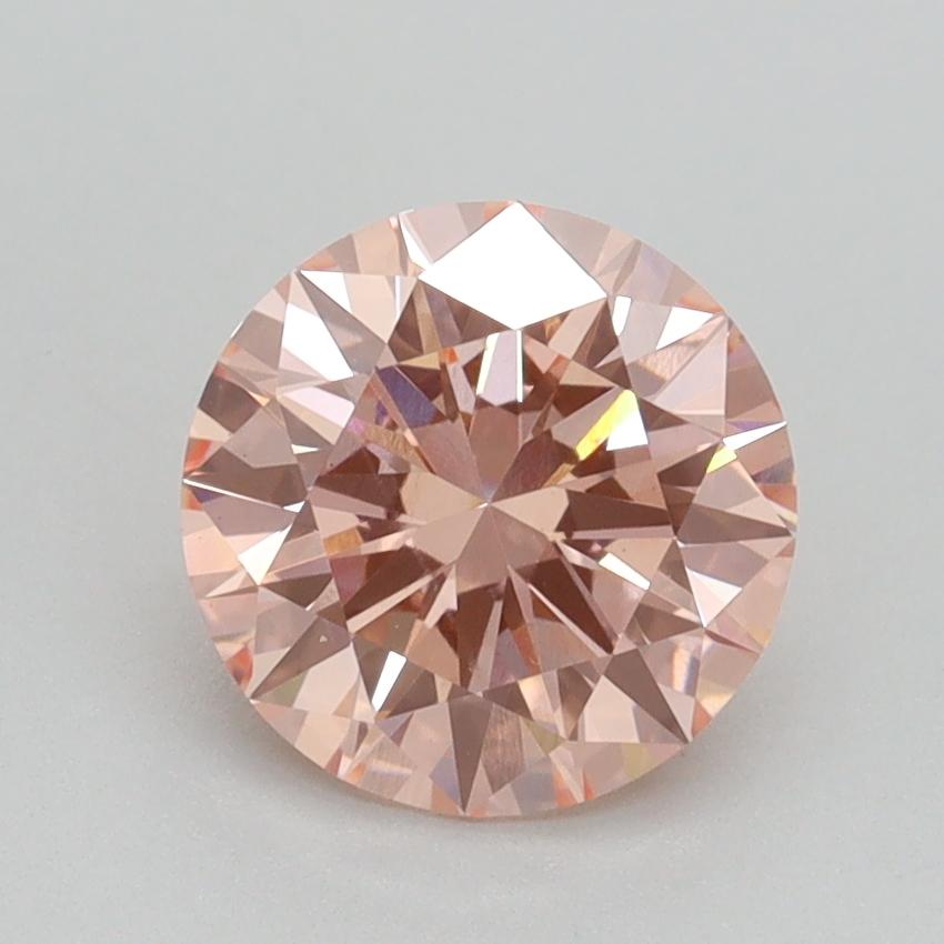 1.50 Ct. Fancy Intense Pink Round Lab Grown Diamond