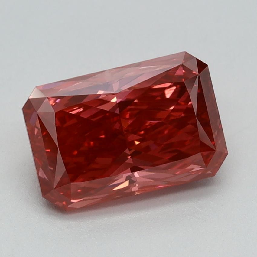1.54 Ct. Fancy Vivid Pink Radiant Lab Grown Diamond