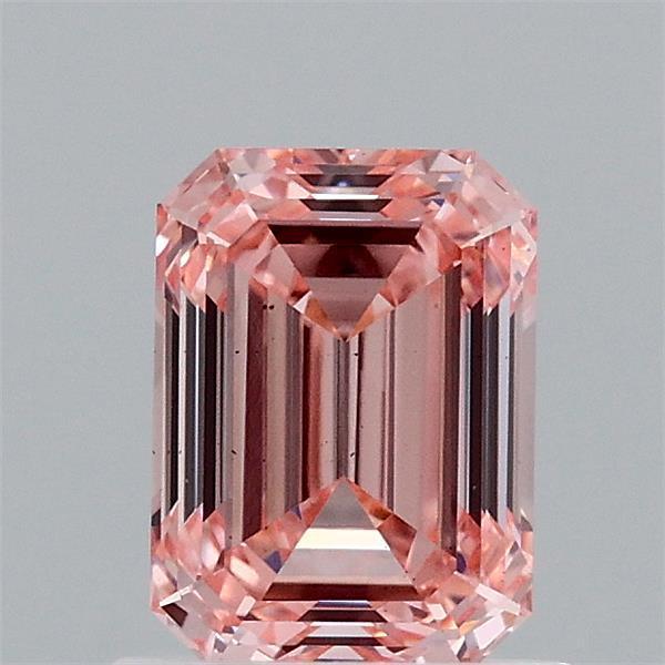 1.06 Ct. Fancy Vivid Pink Emerald Lab Grown Diamond