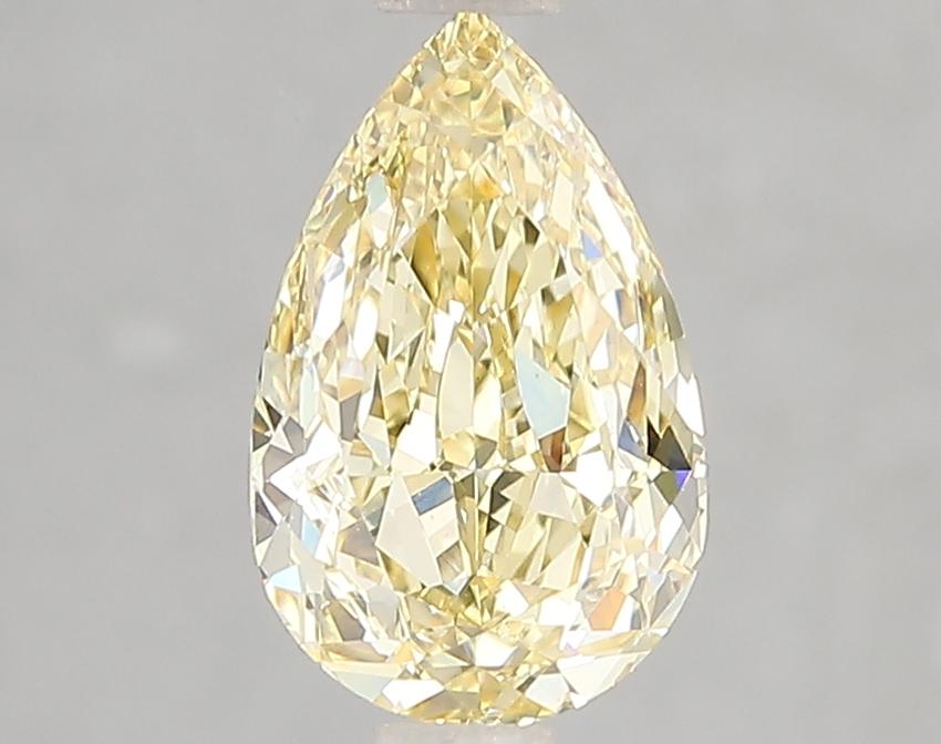 2.07 Ct. Fancy Intense Yellow Pear Lab Grown Diamond