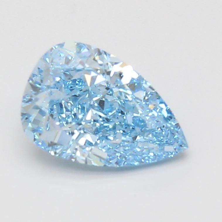 2.25 Ct. Fancy Vivid Blue Pear Lab Grown Diamond
