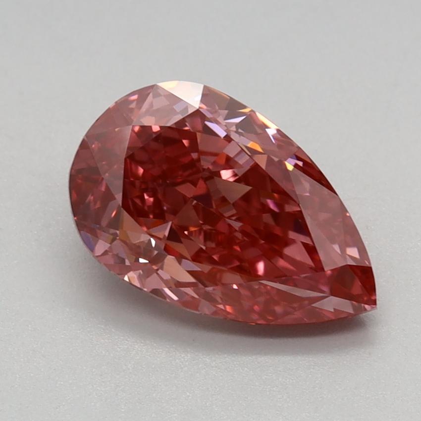 1.55 Ct. Fancy Vivid Pink Pear Lab Grown Diamond