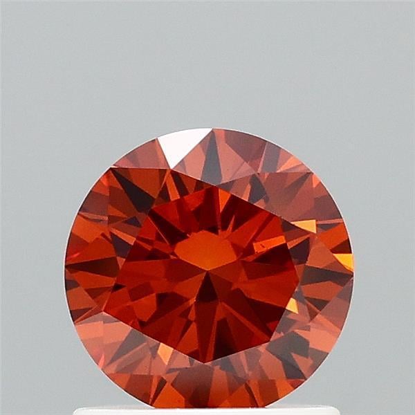 1.00 Ct. Fancy Brownish Orange Round Lab Grown Diamond