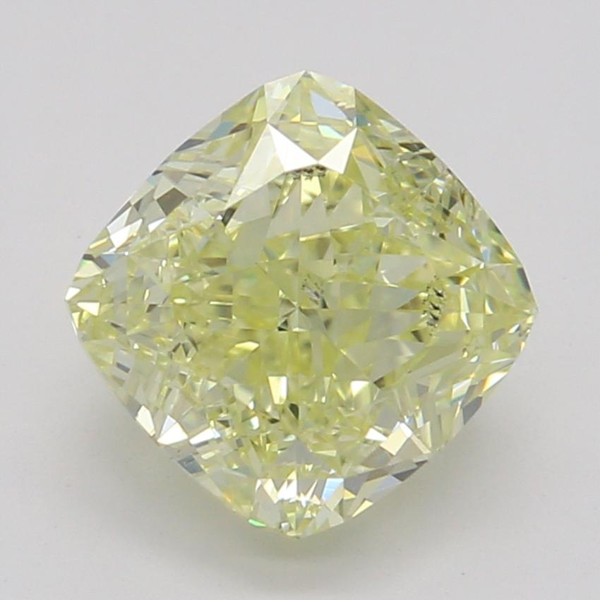1.21 Ct. Fancy Yellow Cushion Diamond