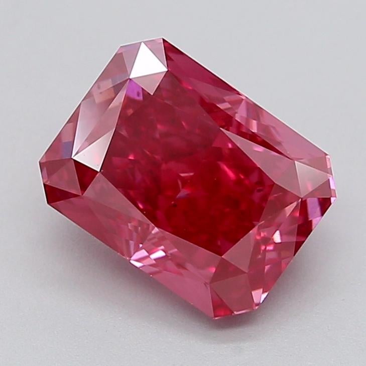 2.06 Ct. Fancy Pink Radiant Lab Grown Diamond