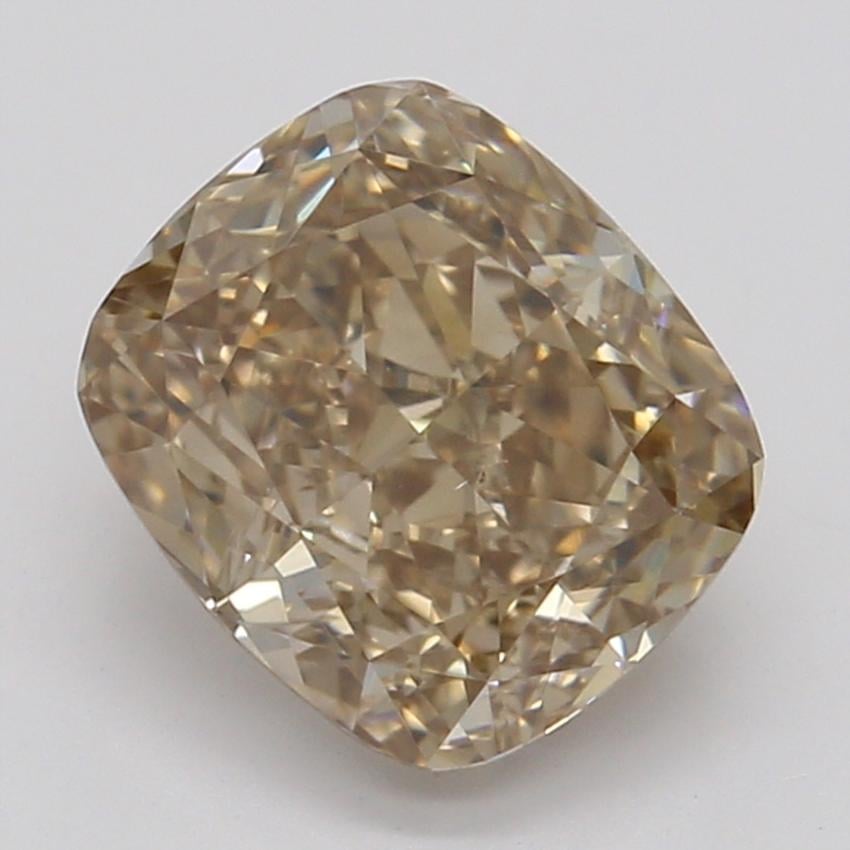 1.04 Ct. Fancy Dark Orange-Brown Cushion Diamond