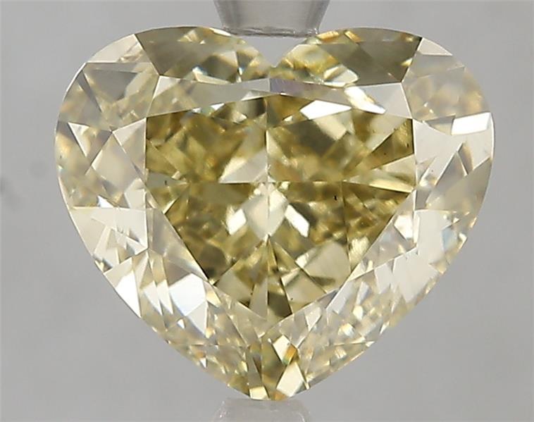 4.00 Ct. Fancy Yellow Heart Lab Grown Diamond